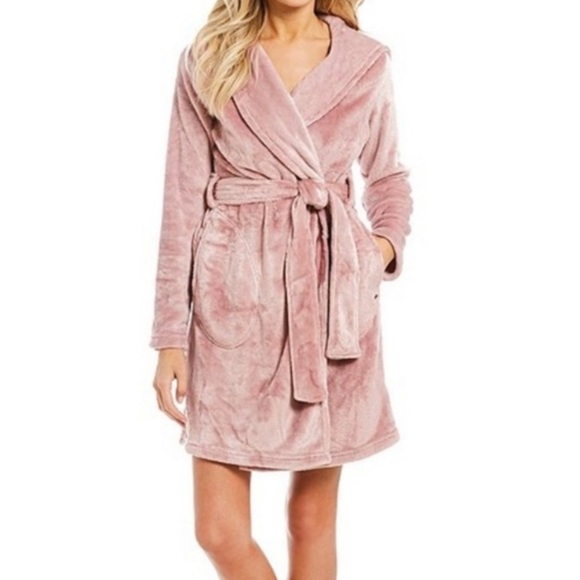UGG Other - Ugg Pink Fluffy Robe with Logo